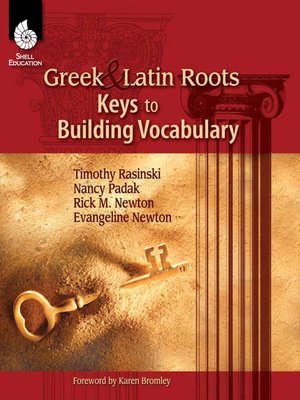 cover image of Greek and Latin Roots: Keys to Building Vocabulary
